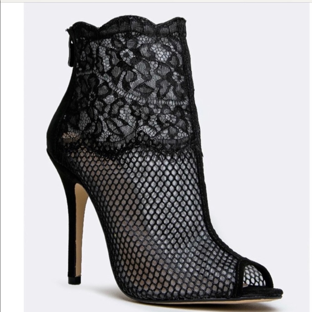 Chinese Laundry Mesh Shoe Booties (Reposh)